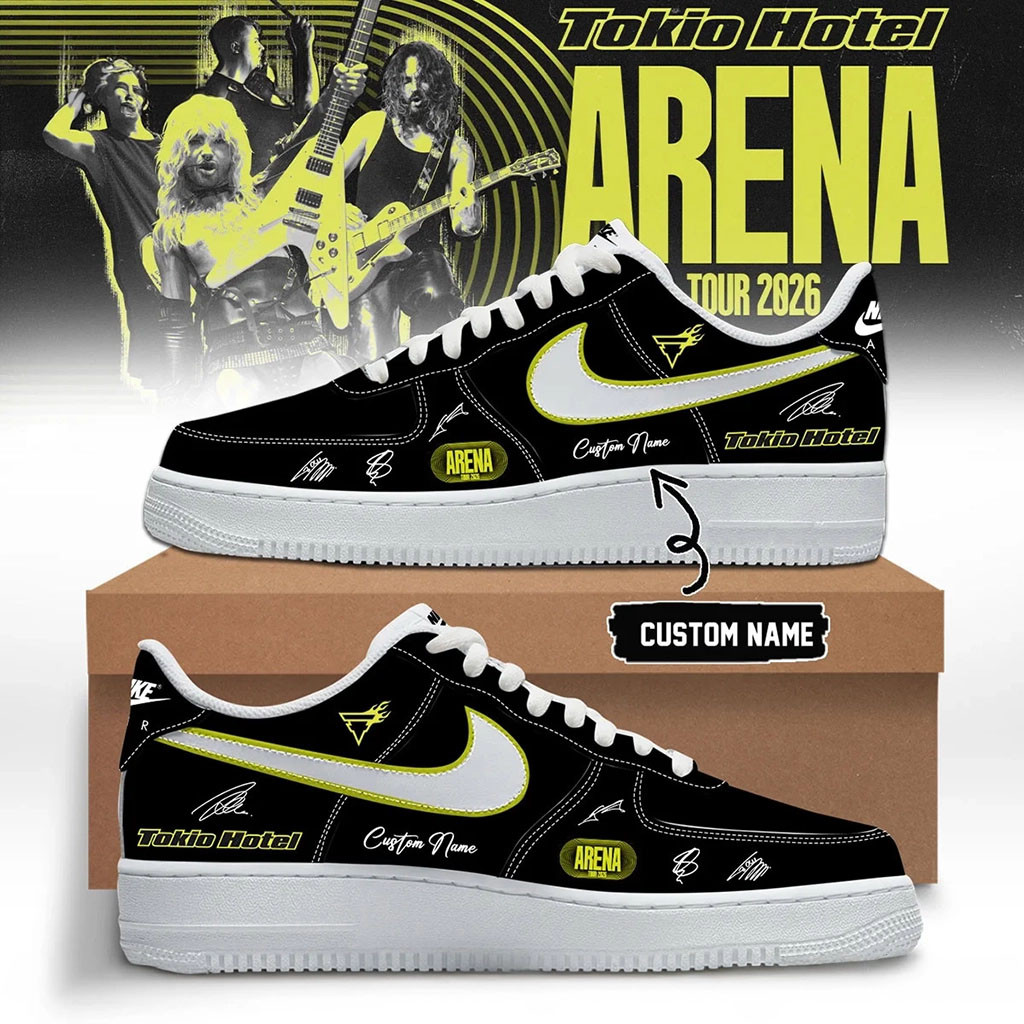 Personalized Tokio Hotel Merch 2026 Arena Tour Signed Sneakers Music Lover Gifts For Him - Kdjoy Personalized Tokio Hotel Merch 2026 Arena Tour Signed Sneakers Music Lover Gifts For Him - Kdjoy