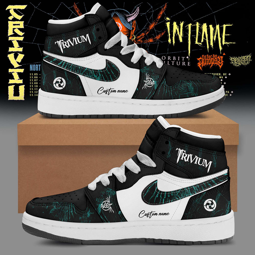 Personalized Trivium North America Tour 2026 Shoes Sneaker Trivium Merch Gift For Fans - Kdjoy