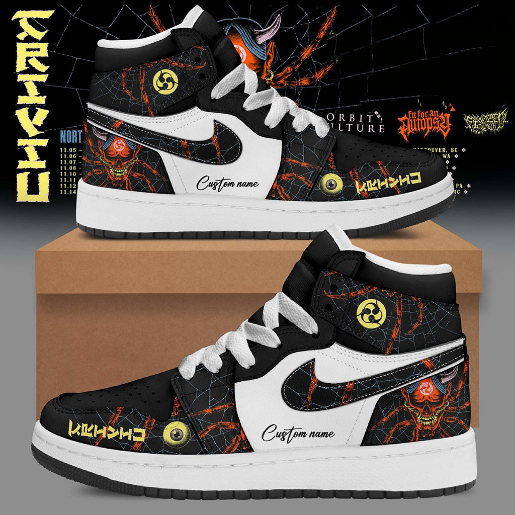 Personalized Trivium North America Tour 2026 Shoes Sneakers Trivium Merch Gift For Fans - Kdjoy Personalized Trivium North America Tour 2026 Shoes Sneakers Trivium Merch Gift For Fans - Kdjoy