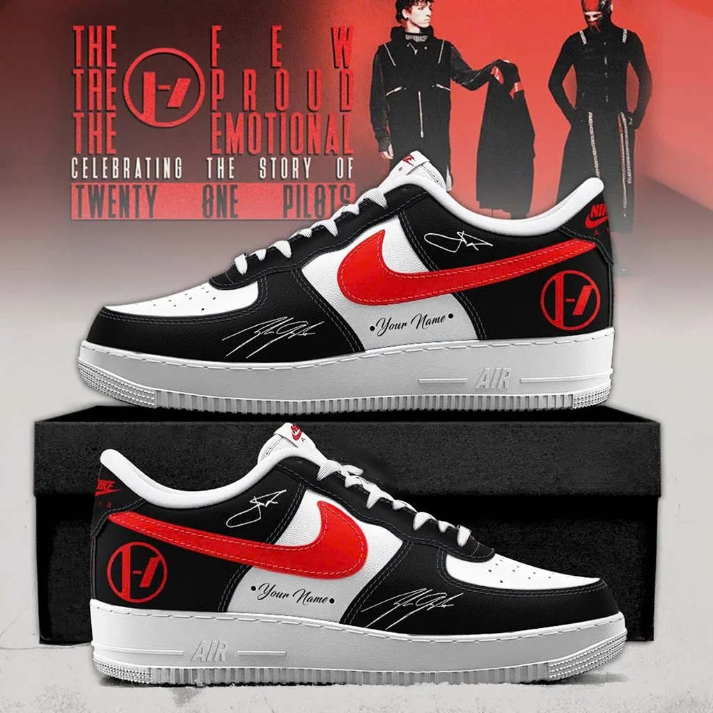 Personalized Twenty One Pilots Signed Shoes Sneakers 2026 Twenty One Pilots Merch Fan Gifts - Kdjoy