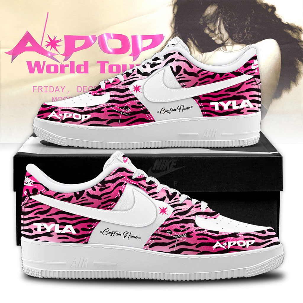 Personalized Tyla A Pop World Tour Concert Shoes Sneakers Tyla Merch 2026 Gift For Fans - Kdjoy