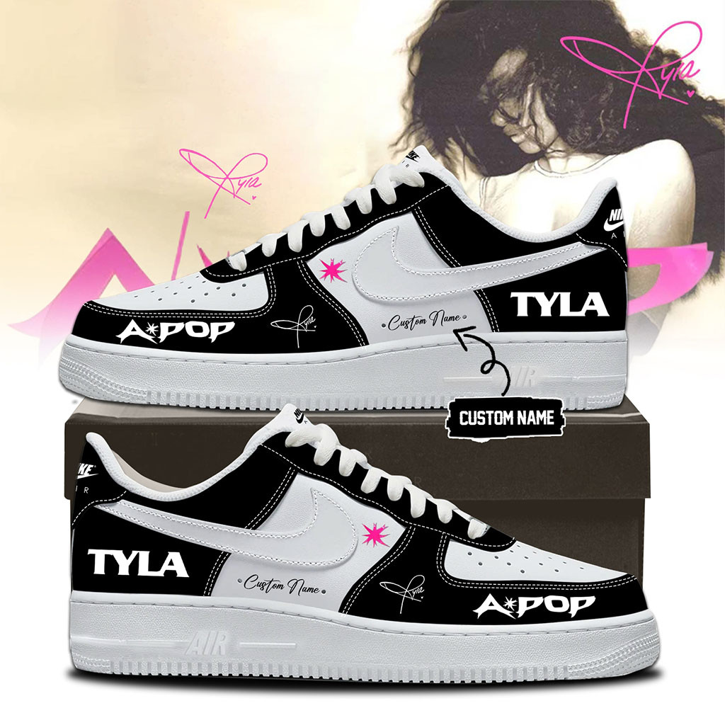 Personalized Tyla Apop World Tour 2026 Signature Shoes Sneakers Tyla Merch Gift For Music Lover - Kdjoy Personalized Tyla Apop World Tour 2026 Signature Shoes Sneakers Tyla Merch Gift For Music Lover - Kdjoy