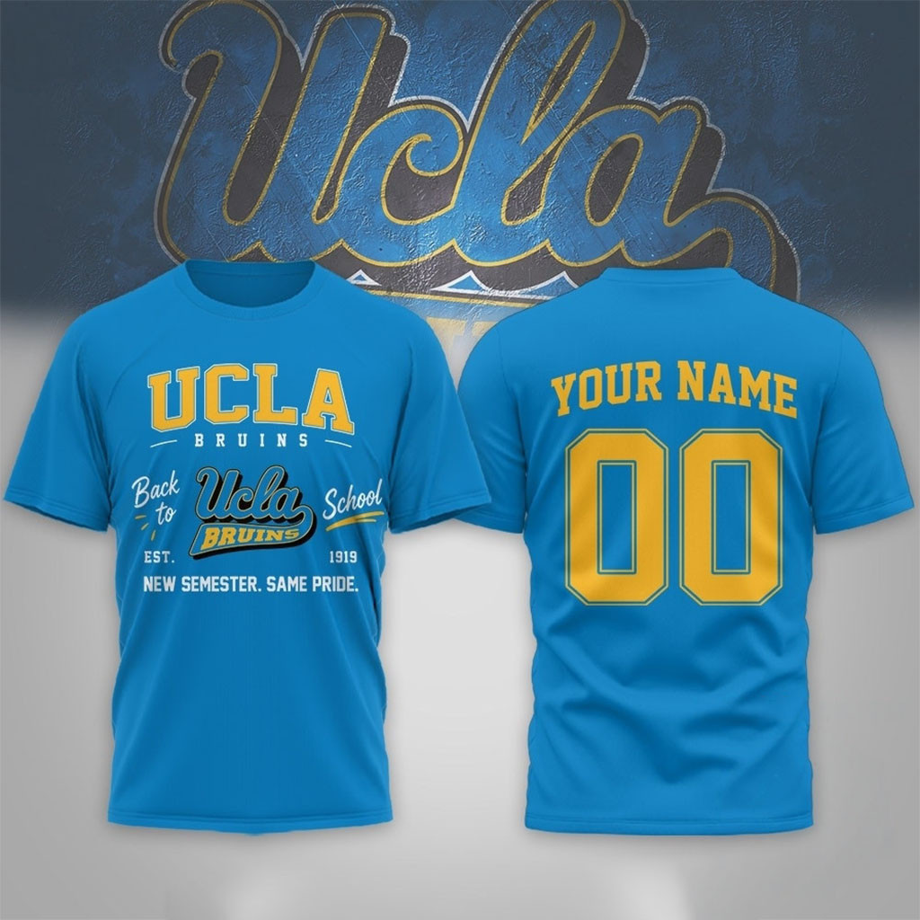 Personalized UCLA Bruins Merch NCAA Campus Pride Back To School 2026 Shirt Gifts For Fans - Kdjoy