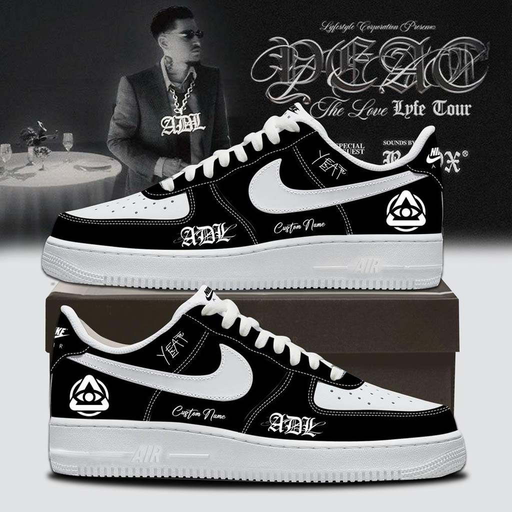 Personalized YEAT Merch ADL Love Lyfe Tour 2026 Shoes Black Birthday Gifts For Music Lovers Personalized YEAT Merch ADL Love Lyfe Tour 2026 Shoes Black Birthday Gifts For Music Lovers