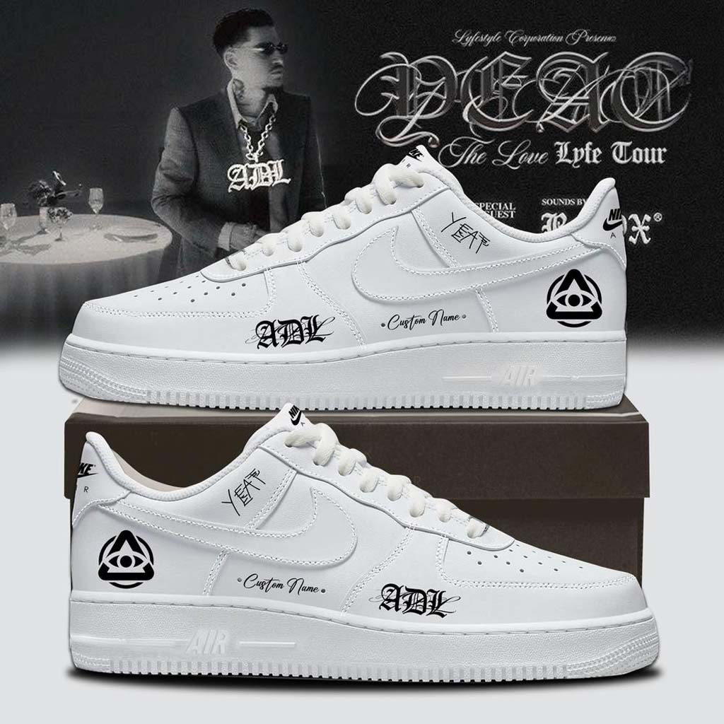 Personalized YEAT Merch ADL Love Lyfe Tour 2026 Shoes White Gifts For Music Fans