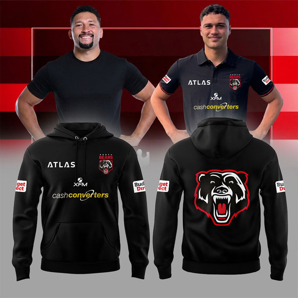 Perth Bears Men's Black Hoodie Perth Bears Merch Best Gifts For Husband - Kdjoy Perth Bears Men's Black Hoodie Perth Bears Merch Best Gifts For Husband - Kdjoy