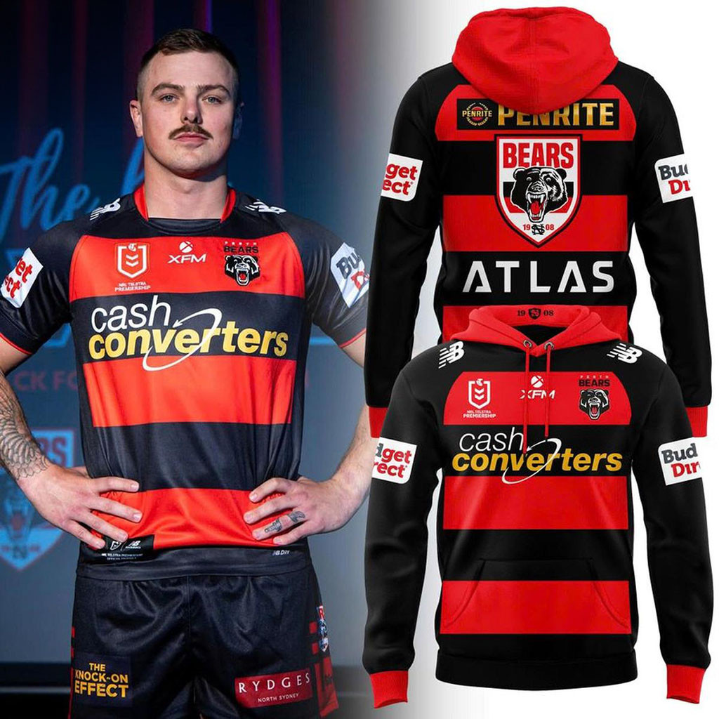 Perth Bears NRL 2027 New Season Hoodie Perth Bears Merch Birthday Gift Ideas For Husband - Kdjoy