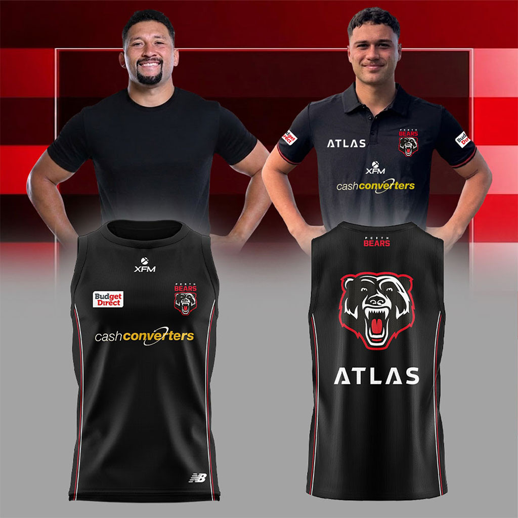 Perth Bears Training Singlet Basketball Jersey Black Perth Bears Merch Gifts For Brother - Kdjoy