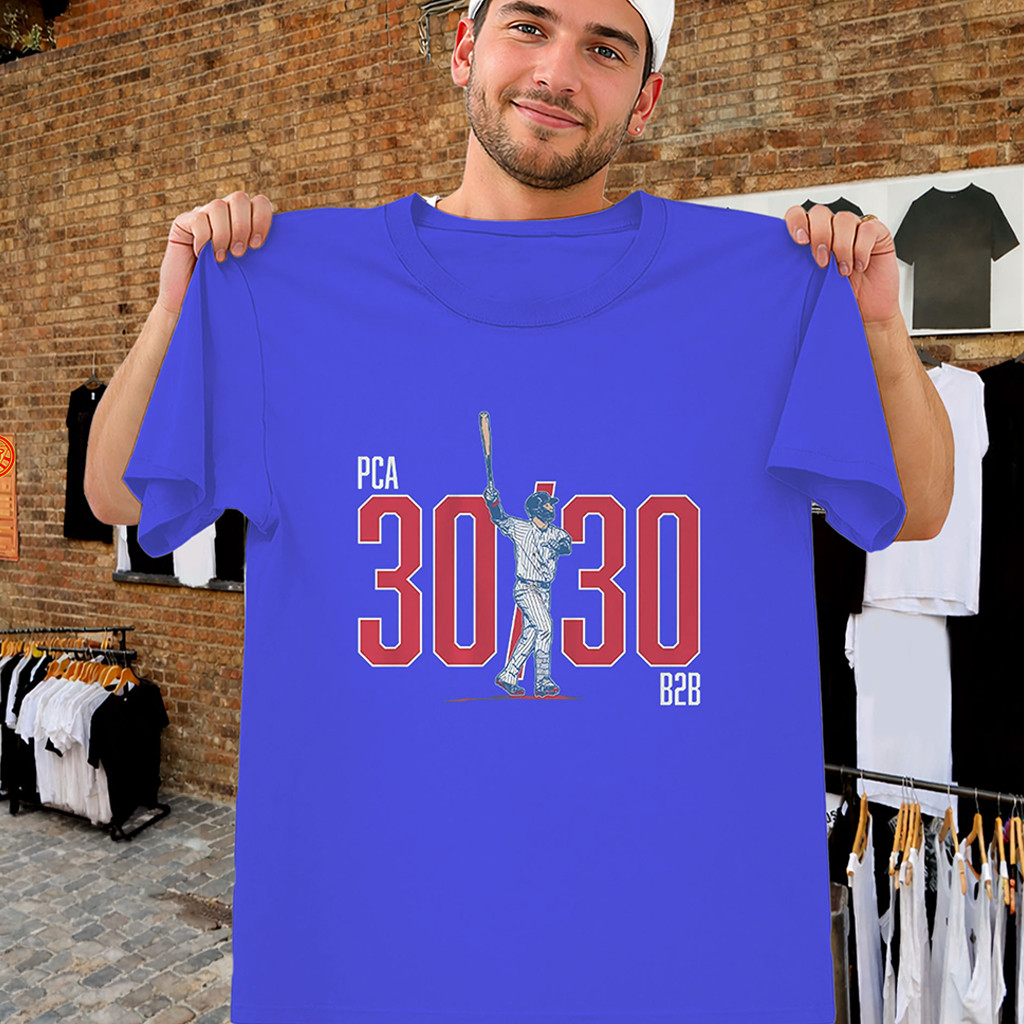 Pete Crow-Armstrong 30 30 B2B Shirt Back To Back Seasons Baseball Tee Chicago Cubs Merch - Kdjoy