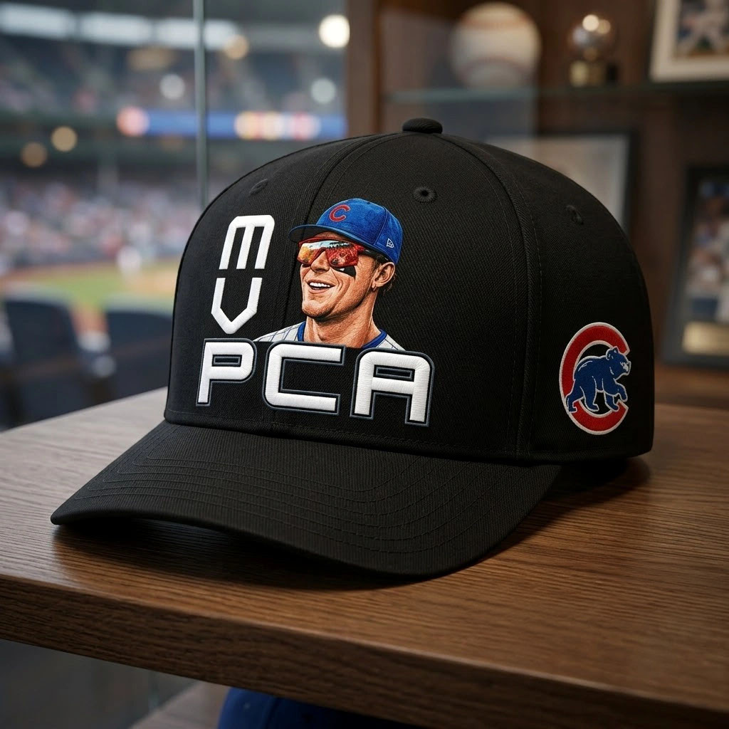 Pete Crow-Armstrong Chicago Cubs MVP Hat Cubs Merch Best Gifts For Baseball Fans - Kdjoy