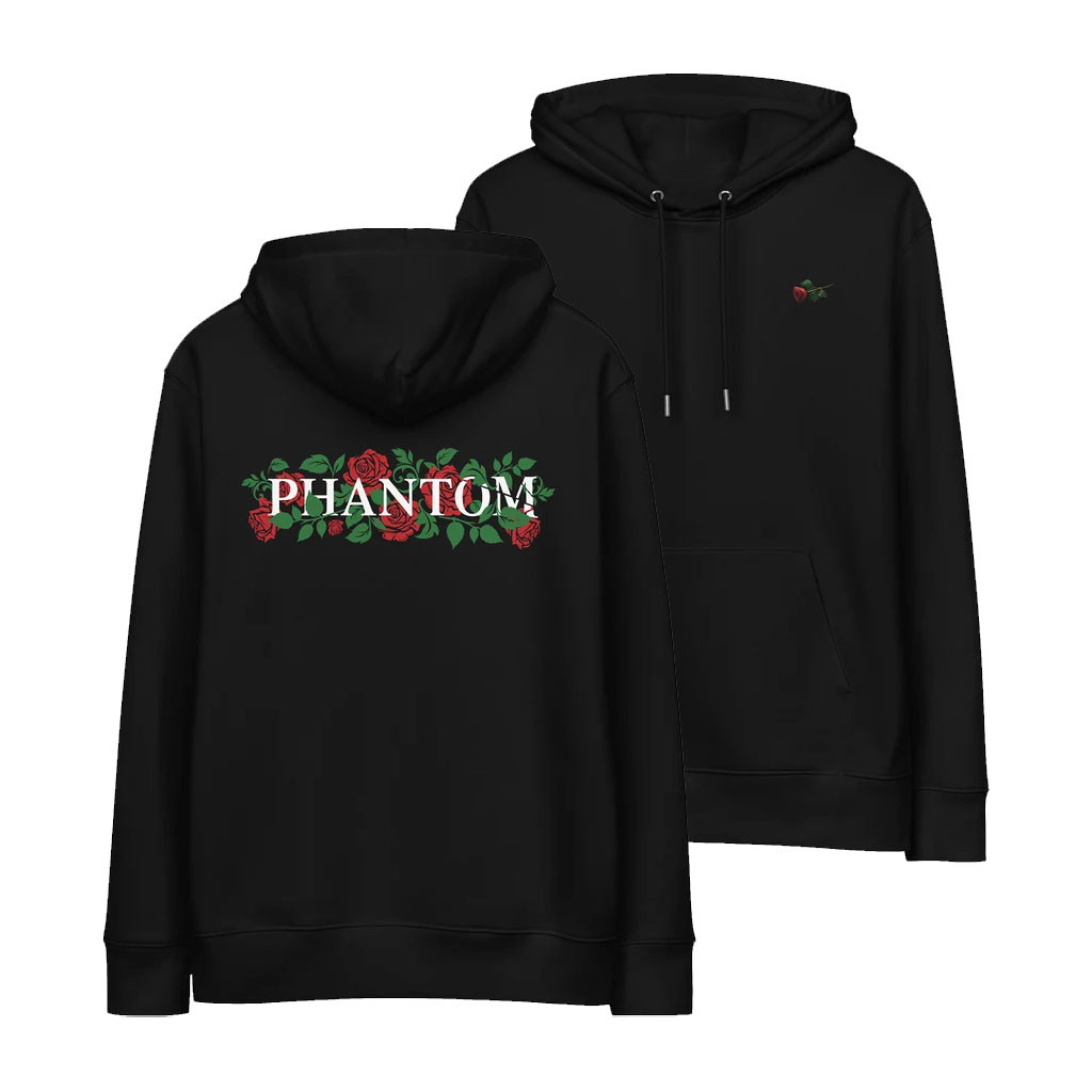 Phantom Of The Opera Merch 2026 Rose Classic Hoodie Phantom Hoodie Black Gift For Fans - Kdjoy