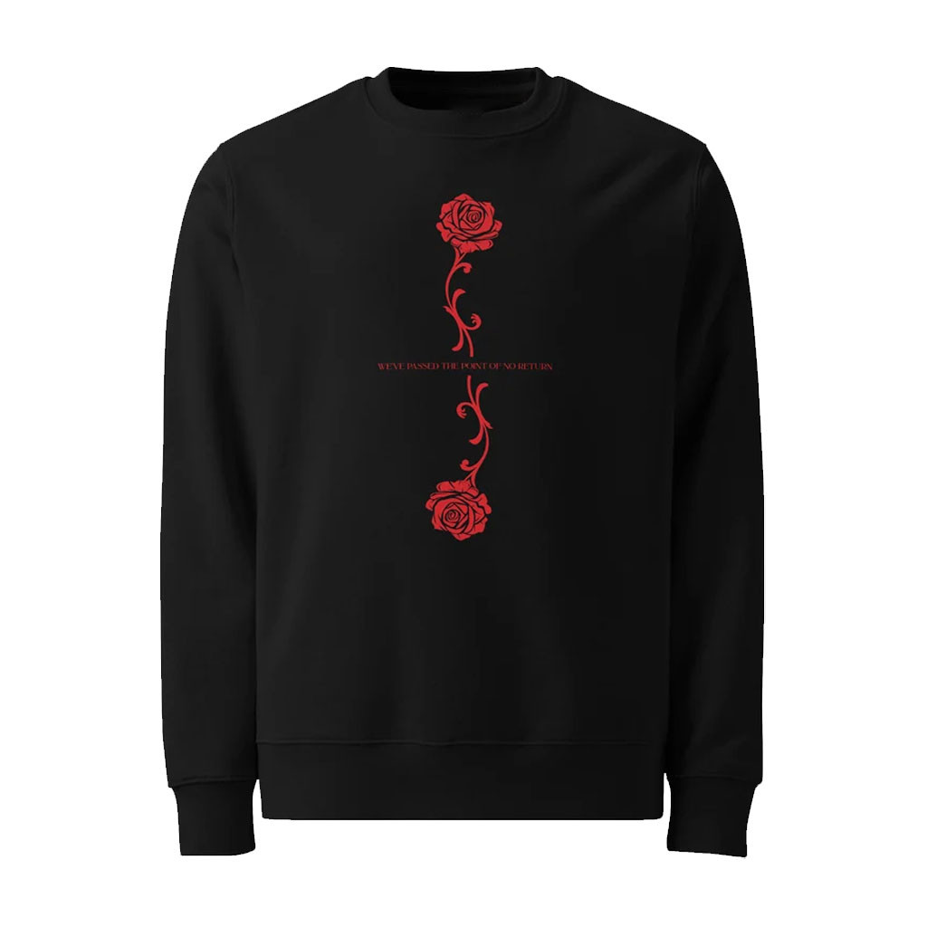 Phantom Of The Opera Merch 2026 Rose Sweatshirt Black Birthday Gift For Sisters - Kdjoy