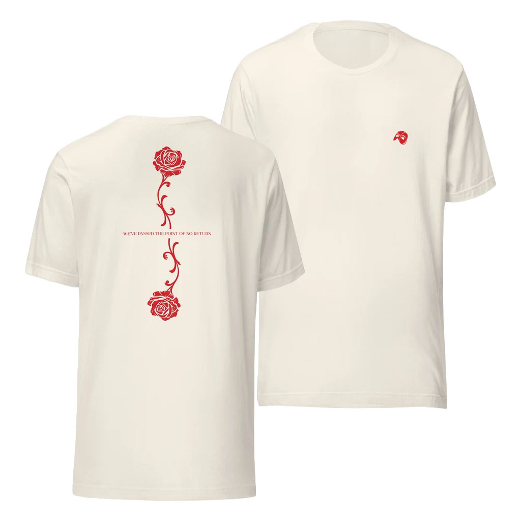 Phantom Of The Opera Merch 2026 Rose T-Shirt Phantom Of The Opera Shirt Gift For BFF - Kdjoy
