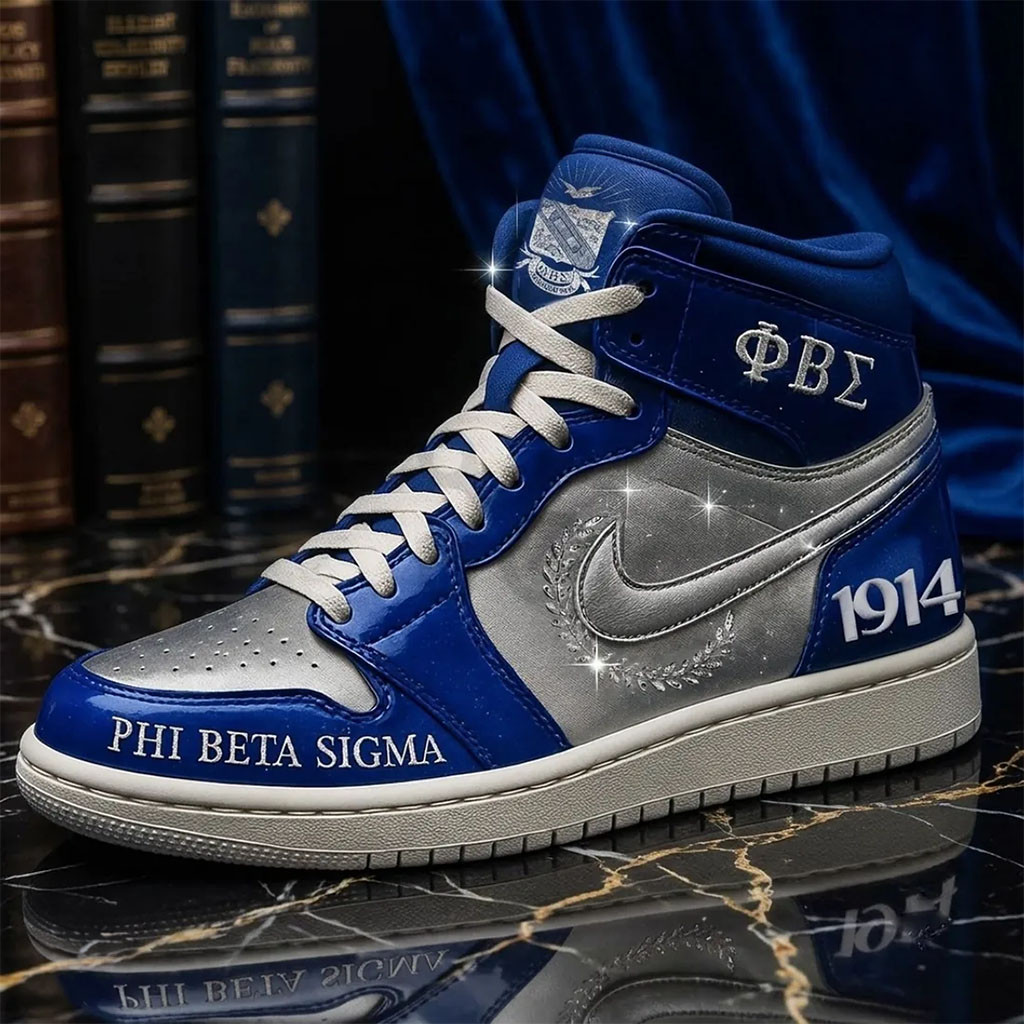 Phi Beta Sigma 1914 Shoes Sneakers PBS Fraternity Merch Gift For Brothers - Kdjoy Phi Beta Sigma 1914 Shoes Sneakers PBS Fraternity Merch Gift For Brothers - Kdjoy