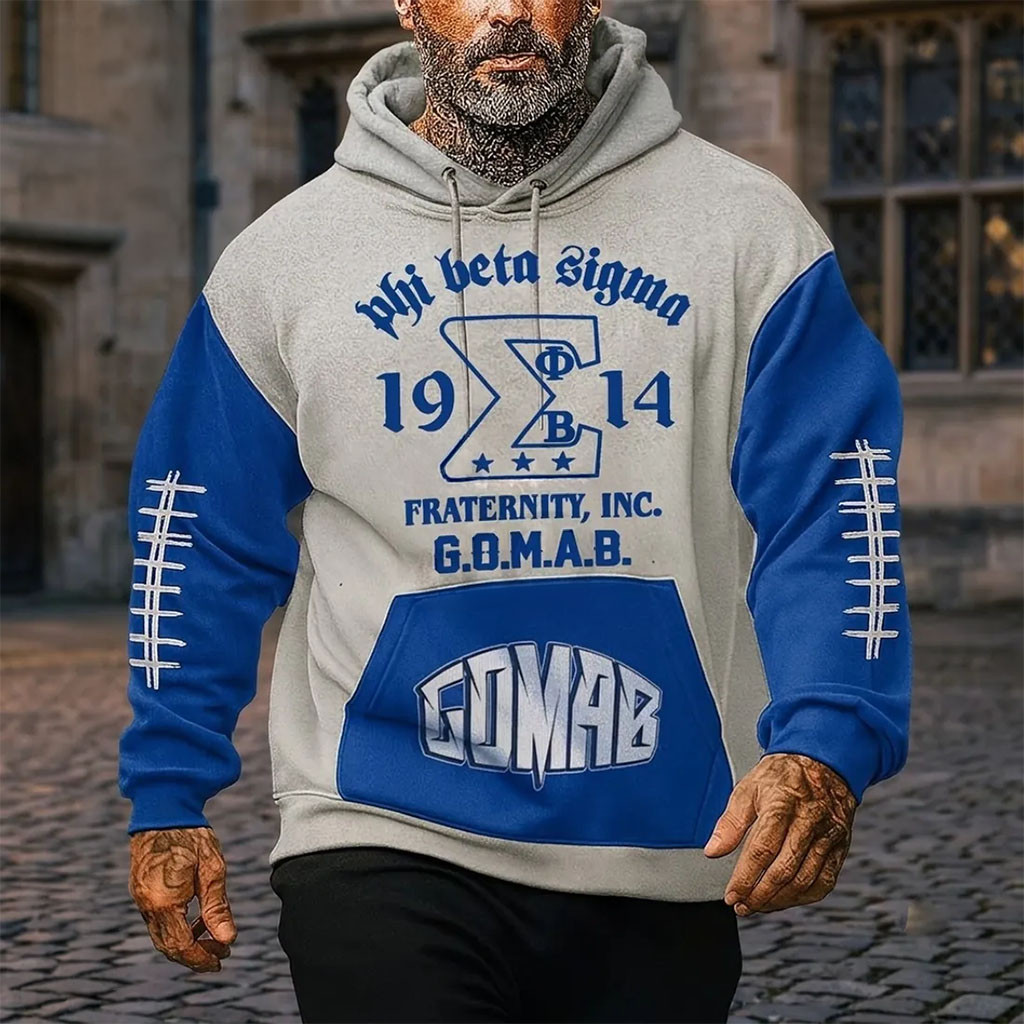 Phi Beta Sigma Fraternity Hoodie GOMAB Hoodie Special Gifts For Fathers - Kdjoy