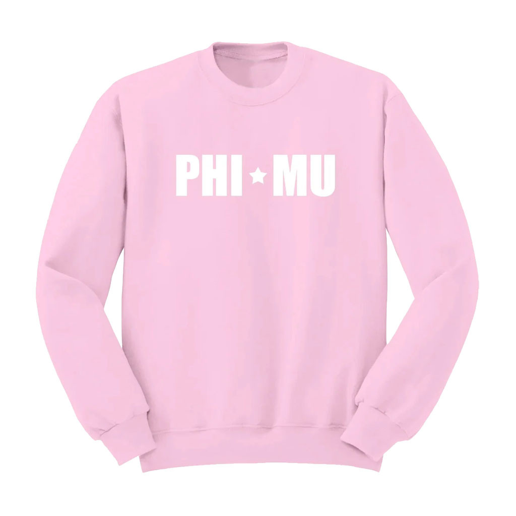 Phi Mu Merch 2026 Phi Mu Sorority Crewneck Sweatshirt Stars Sweatshirt Gift For Her - Kdjoy