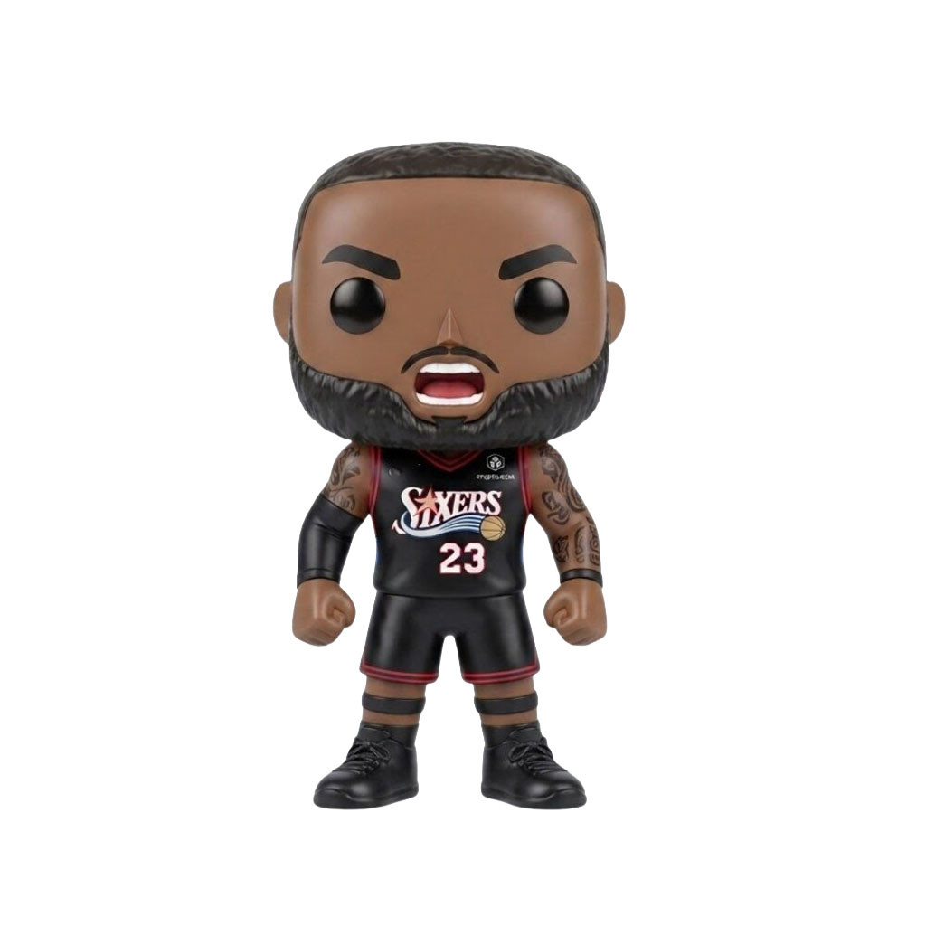 Philadelphia 76er LeBron James Sixers Funko Pop 2026 LeBron James Merch Basketball Fan Gifts - Kdjoy