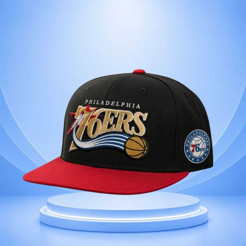 Philadelphia 76ers Lebron James Sixers Hat Embroidered 76ers Merch Great Gifts For Basketball Fans - Kdjoy