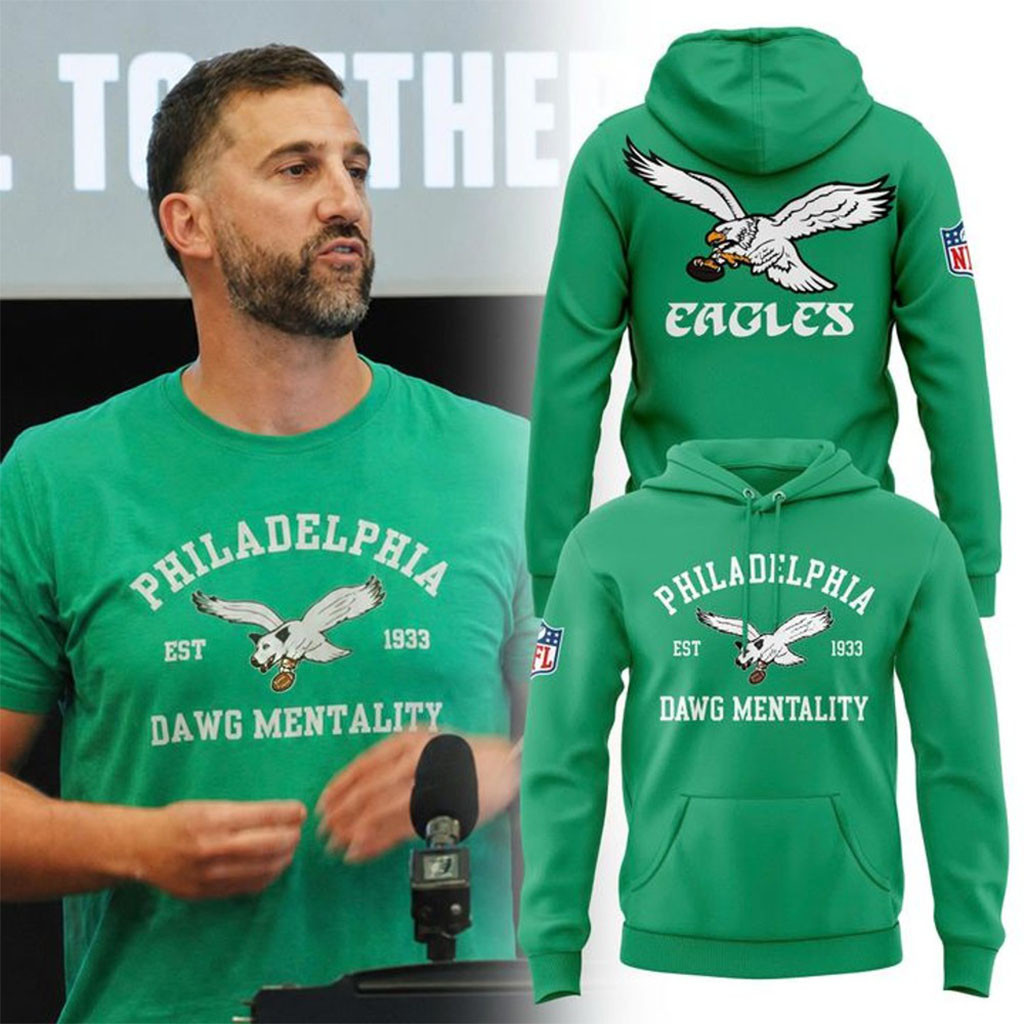 Philadelphia Eagles Dawg Mentality 2026 Hoodie Philadelphia Eagles Merch Gift For Football Fans - Kdjoy