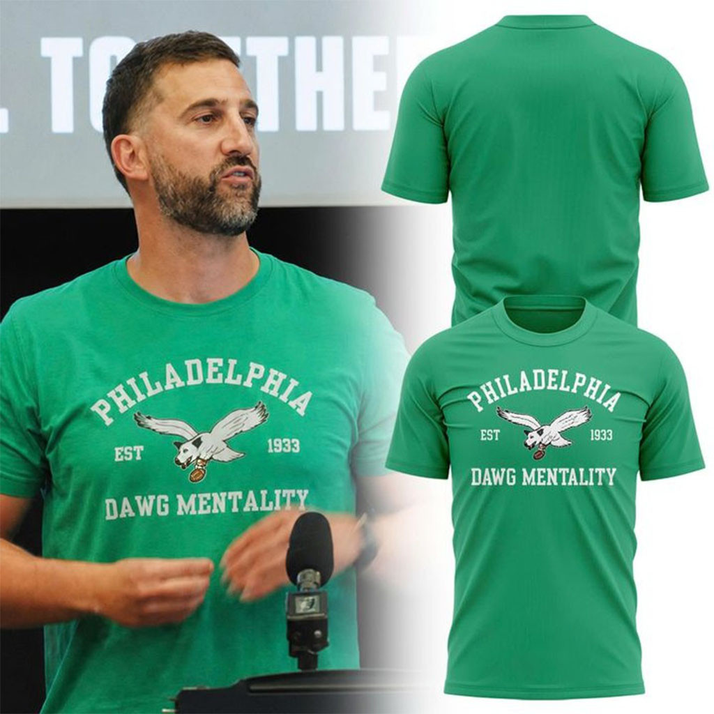 Philadelphia Eagles Dawg Mentality 2026 T-Shirt Philadelphia Eagles Merch Football Lover Gifts - Kdjoy