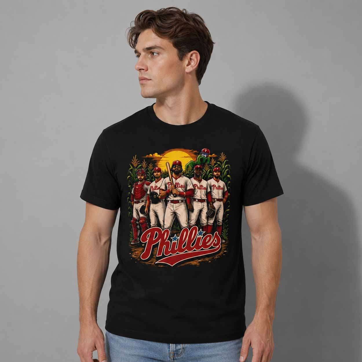 Phillies Field of Dreams 2026 Shirt Philadelphia Phillies Merch Baseball Enthusiast Gifts - Kdjoy Phillies Field of Dreams 2026 Shirt Philadelphia Phillies Merch Baseball Enthusiast Gifts - Kdjoy