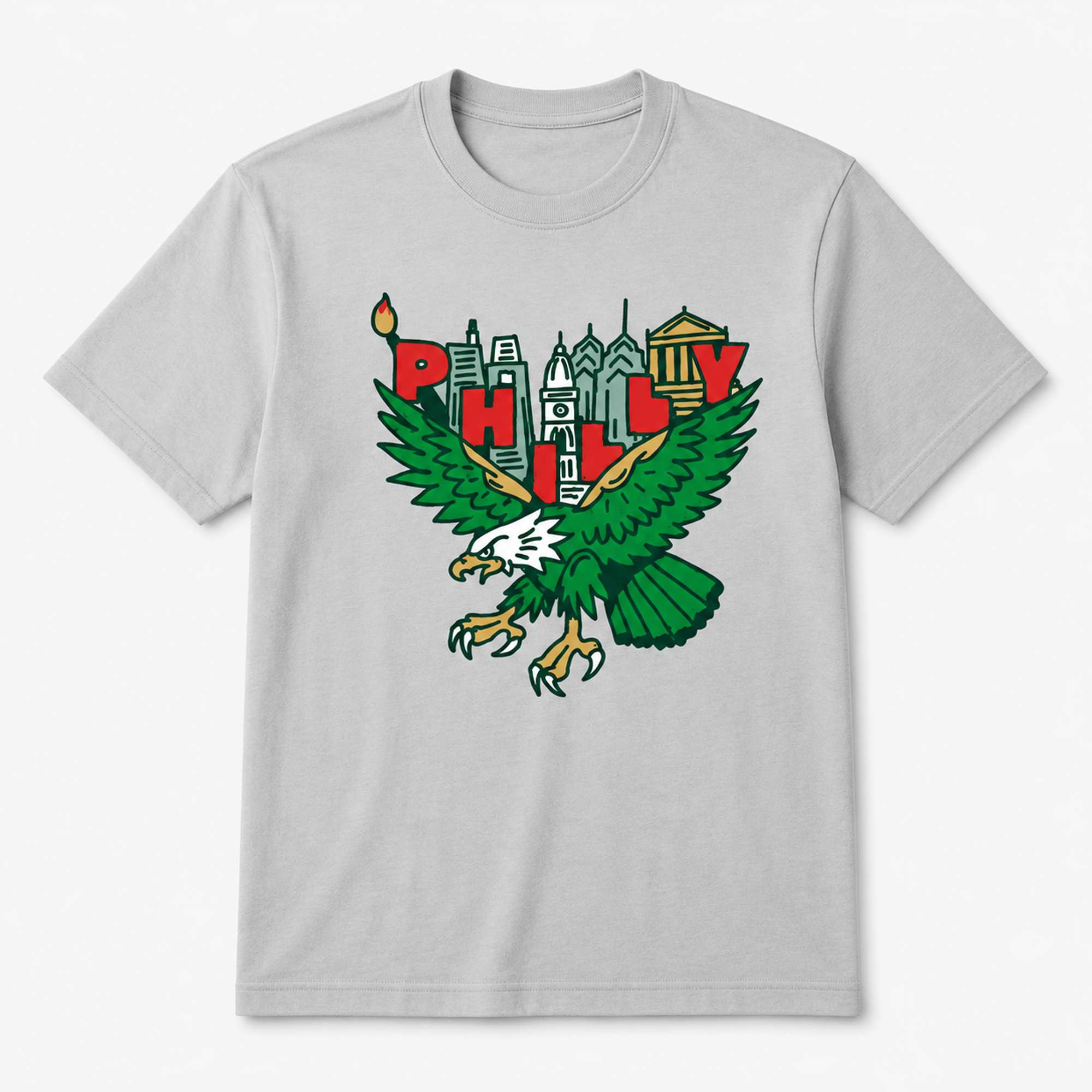 Philly Eagles City of Brotherly Love Shirt Philadelphia Eagles Merch Football Fan Gift Ideas - Kdjoy