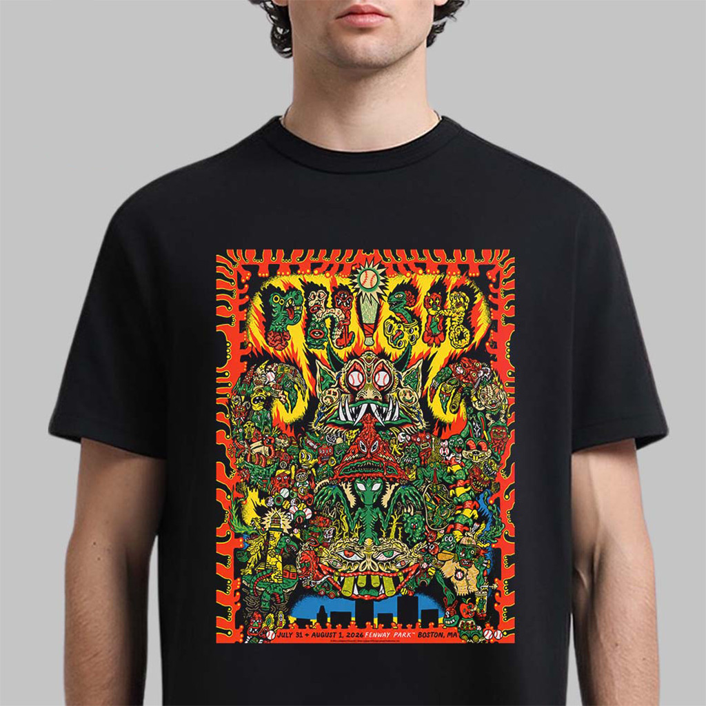 Phish Dry Goods Boston MA 2026 LE T-Shirt Phish Merch Presents For Music Lovers - Kdjoy