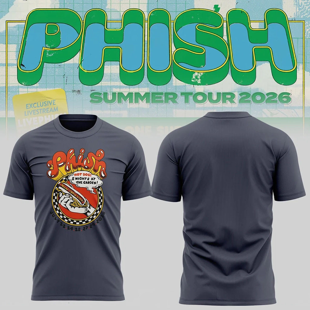 Phish Summer Tour 2026 At Madison Square Garden NY Shirt Phish Merch Best Friends Gifts - Kdjoy