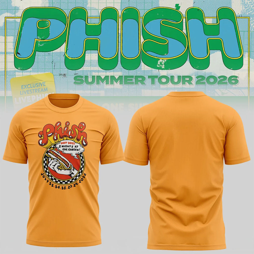 Phish Summer Tour 2026 At Madison Square Garden NY T-Shirt Phish Band Merch Music Lover Gifts - Kdjoy