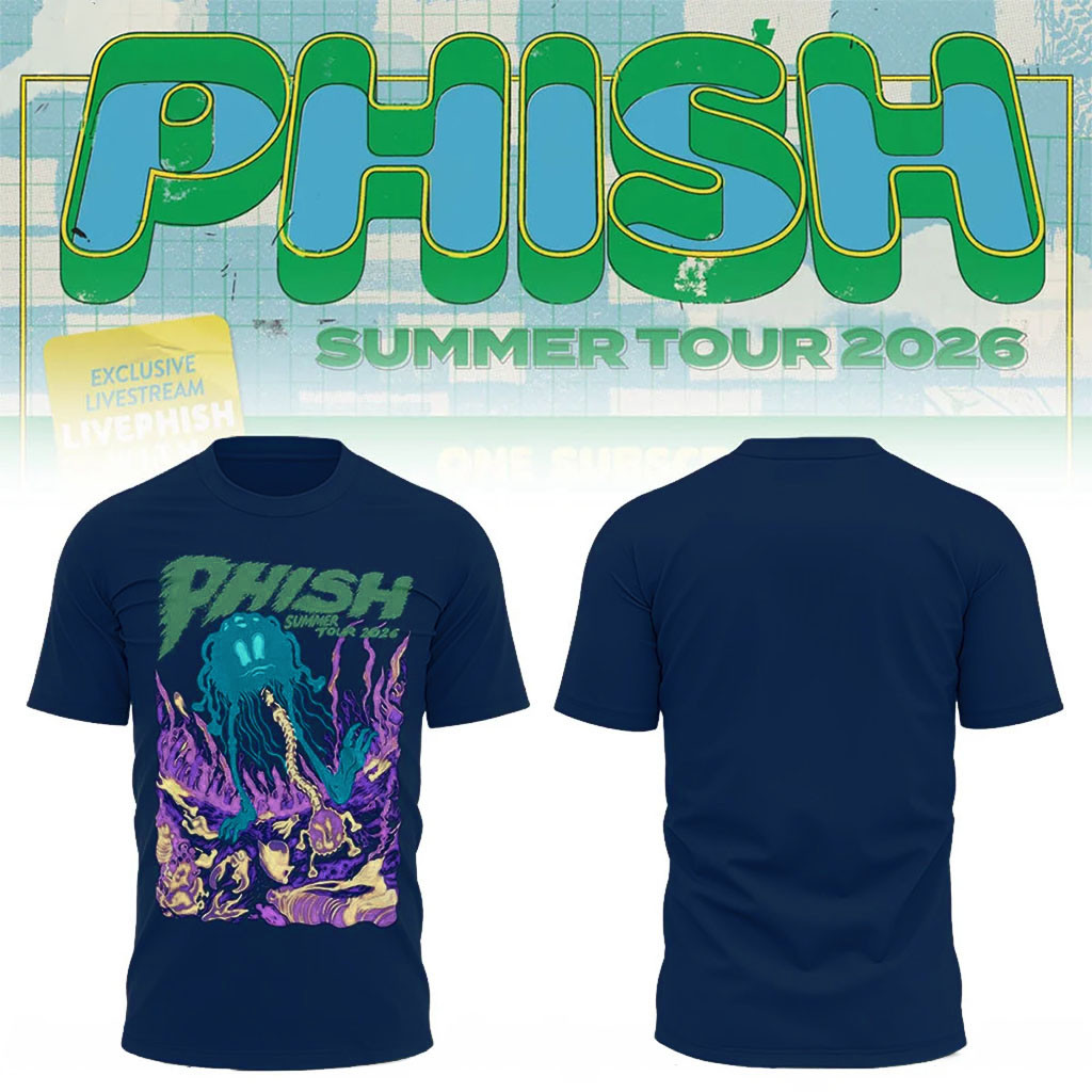 Phish Summer Tour 2026 T-Shirt Ape Diver Shirt Phish Band Merch Best Gift For Rock Fans - Kdjoy