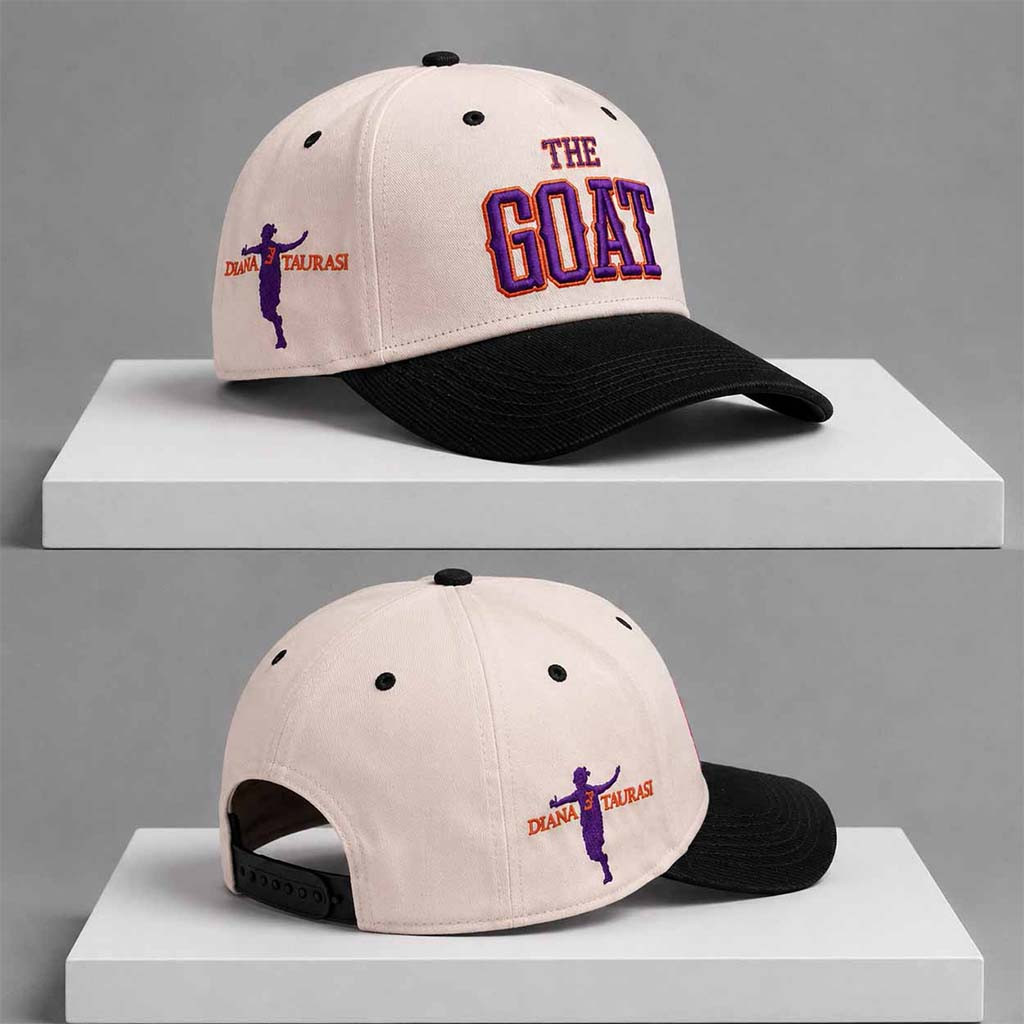 Phoenix Diana Taurasi The Goat Hat Embroidered Gifts For Basketball Fan