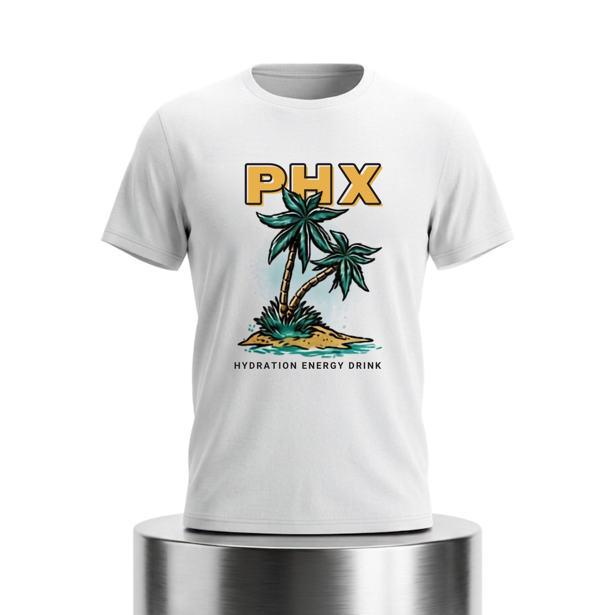 Phoenix Palm Tree Hydration Energy Drink Shirt Gift Ideas For Husband - Kdjoy