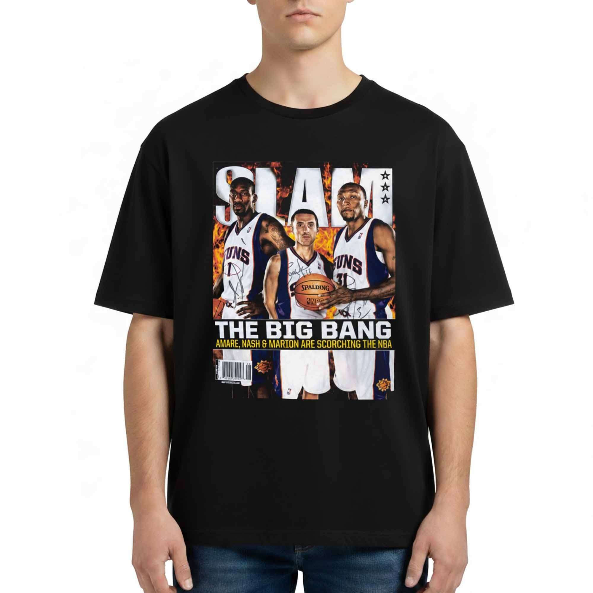 Phoenix Suns Slam The Big Bang Shirt Phoenix Suns Merch Present For Basketball Lover - Kdjoy Phoenix Suns Slam The Big Bang Shirt Phoenix Suns Merch Present For Basketball Lover - Kdjoy