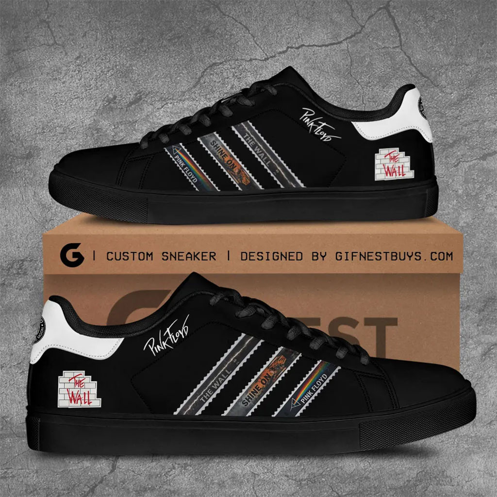 Pink Floyd The Wall Album Shoes Rock Band Pink Floyd Merch Gifts For Friends - Kdjoy