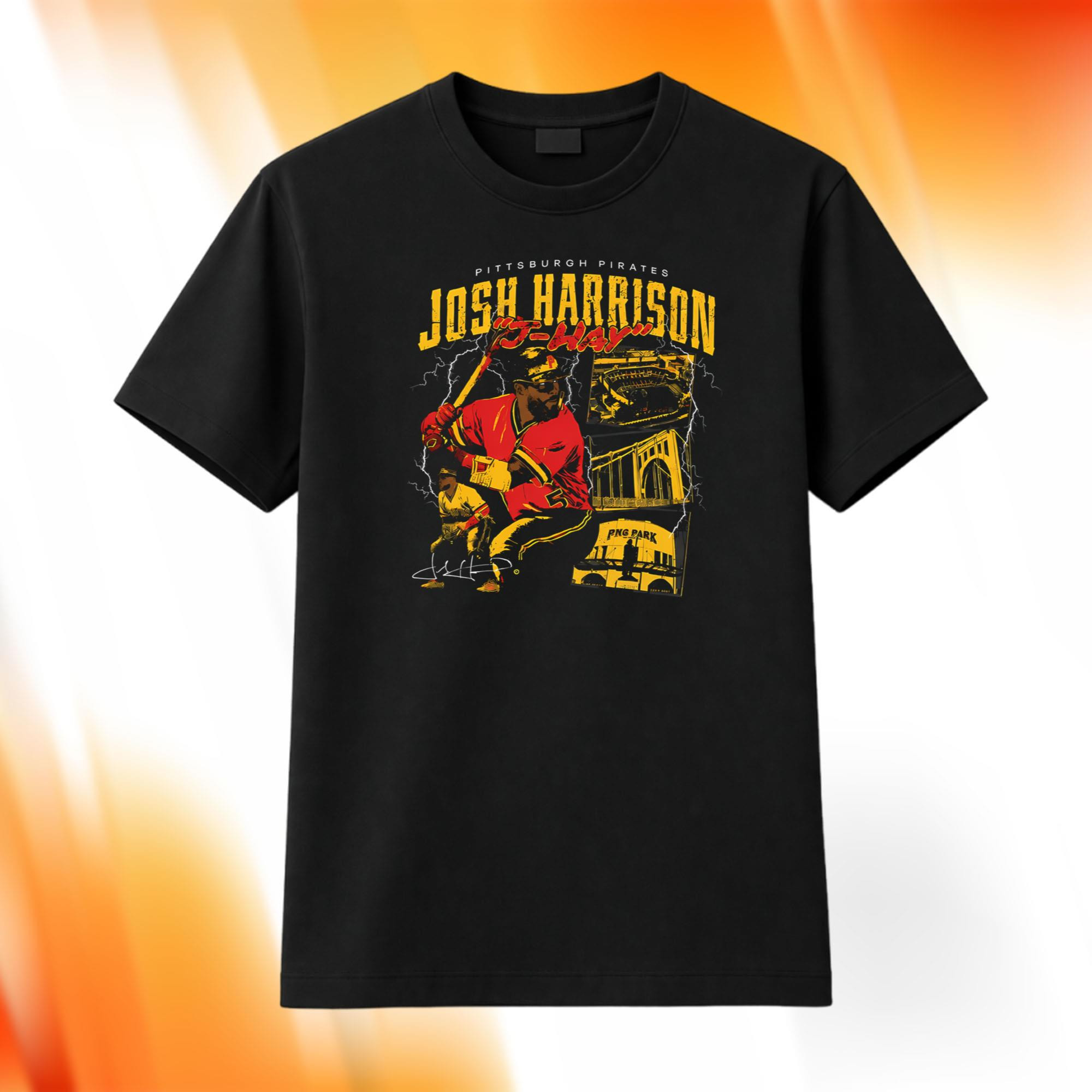 Pirates Josh Harrison J-Hay Shirt Pittsburgh Pirates Merch Best Gifts For Baseball Lovers - Kdjoy