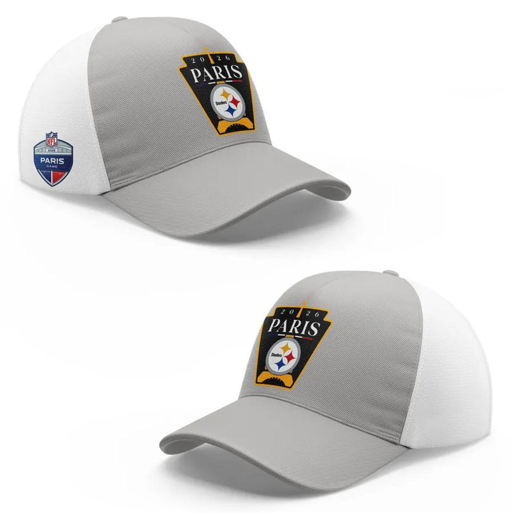 Pittsburgh Steelers 2026 Paris Game Graphic Hat Steelers Merch Best Gift For Football Lovers - Kdjoy Pittsburgh Steelers 2026 Paris Game Graphic Hat Steelers Merch Best Gift For Football Lovers - Kdjoy