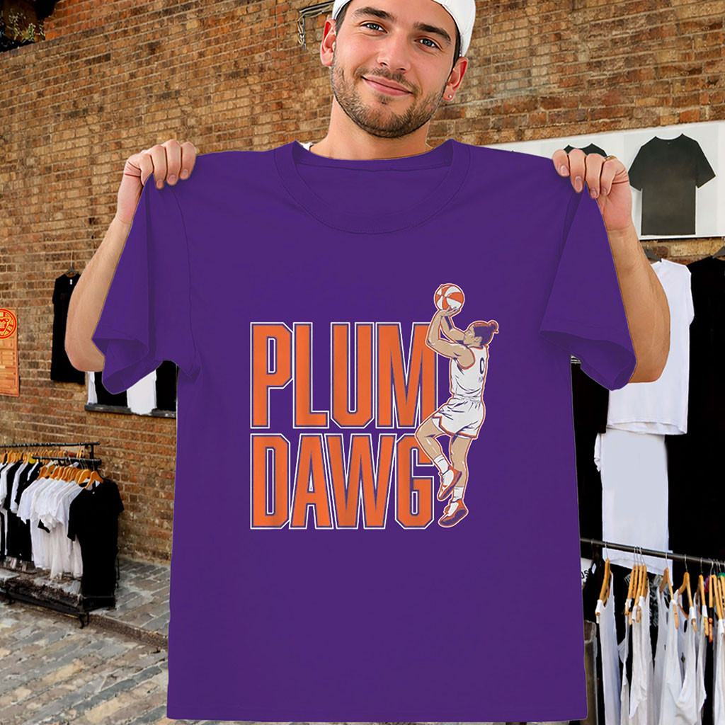 Plum Dawg Shirt Phoenix Kelsey Plum WNBA Tee Phoenix Mercury Merch Gifts For Fans - Kdjoy