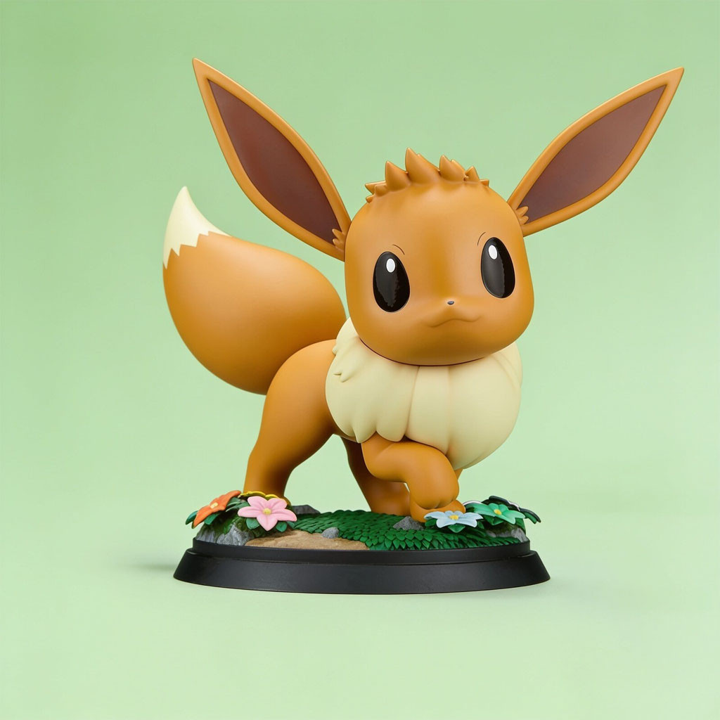 Pokemon Eevee Flower Garden Base Funko Pop Pokemon Merch Birthday Gifts For Daughter - Kdjoy