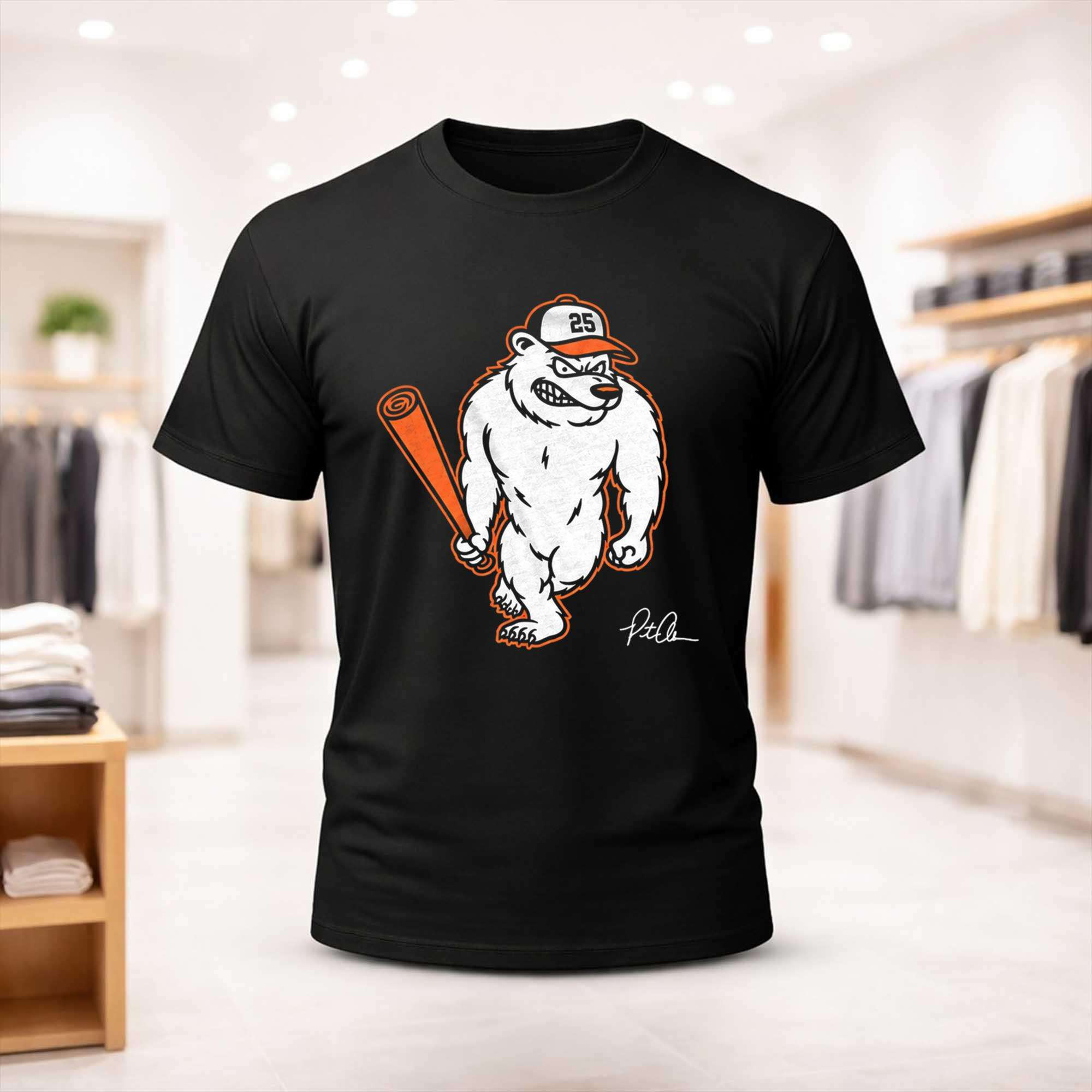 Polar Bear Pete Baseball Shirt Unique Birthday Gift For Husband - Kdjoy