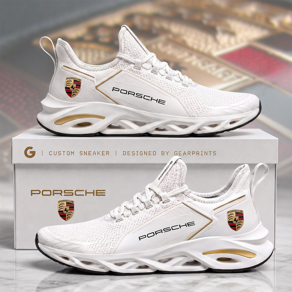 Pors White Sneaker Car Lovers Birthday Gift Ideas For Boyfriend - Kdjoy Pors White Sneaker Car Lovers Birthday Gift Ideas For Boyfriend - Kdjoy