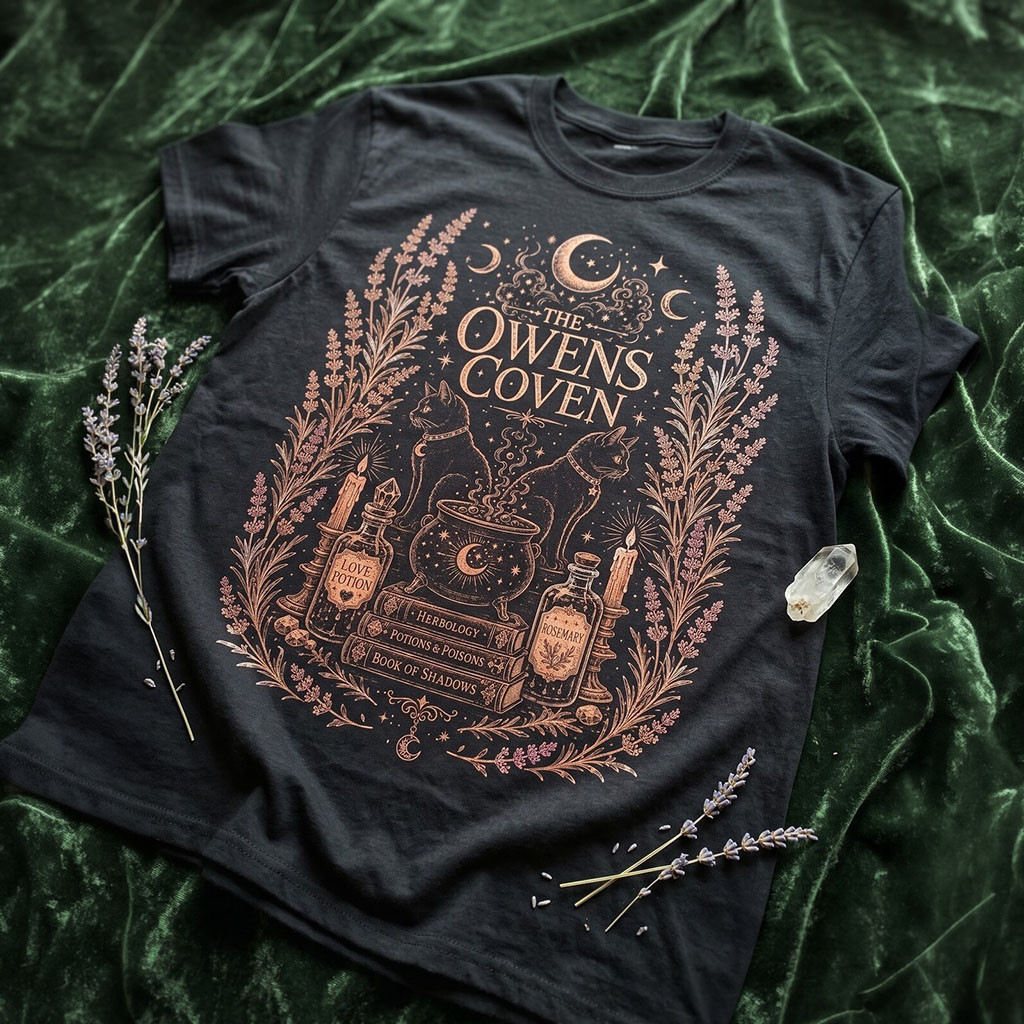 Practical Magic 2 Merch The Owens Coven Witchcore T-Shirt Gifts For BFF - Kdjoy