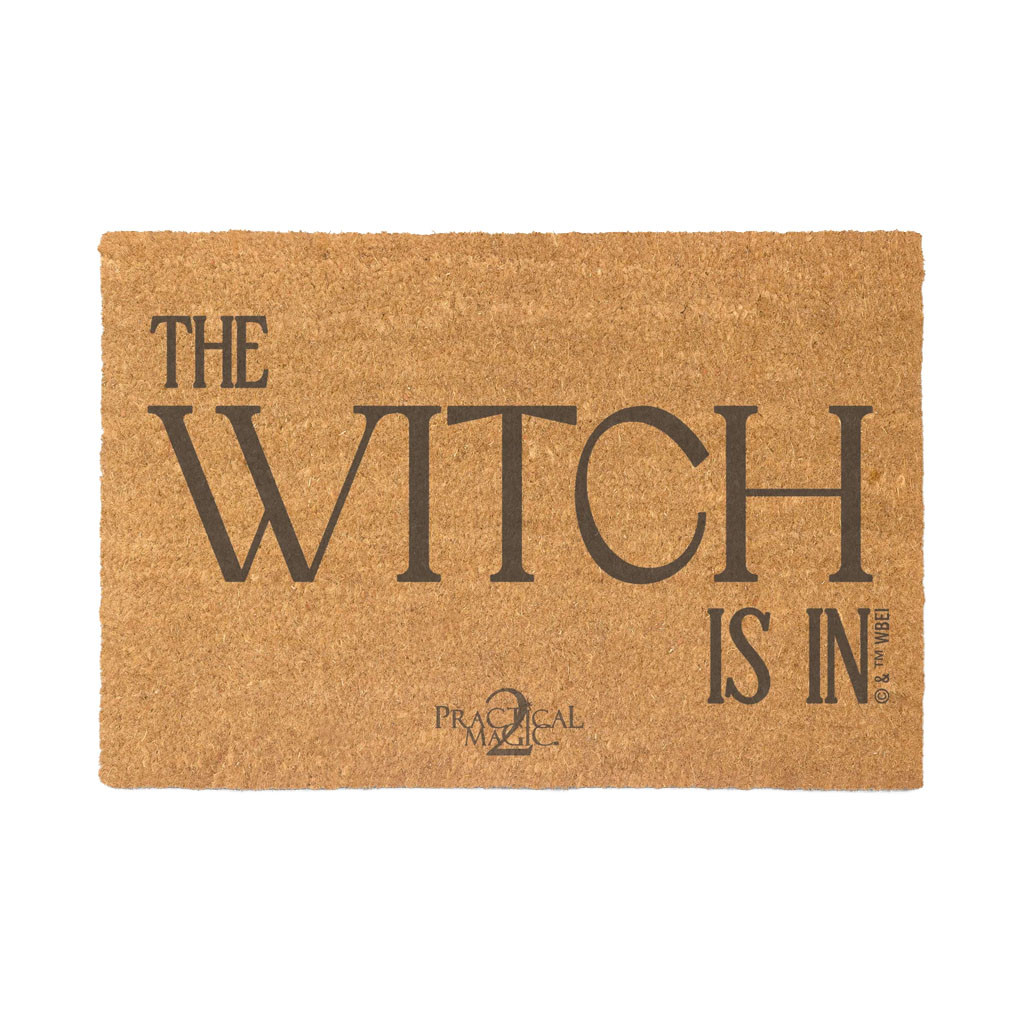 Practical Magic Merch 2026 Practical Magic 2 Doormat The Witch Is In Welcome Mat Home Decor - Kdjoy Practical Magic Merch 2026 Practical Magic 2 Doormat The Witch Is In Welcome Mat Home Decor - Kdjoy
