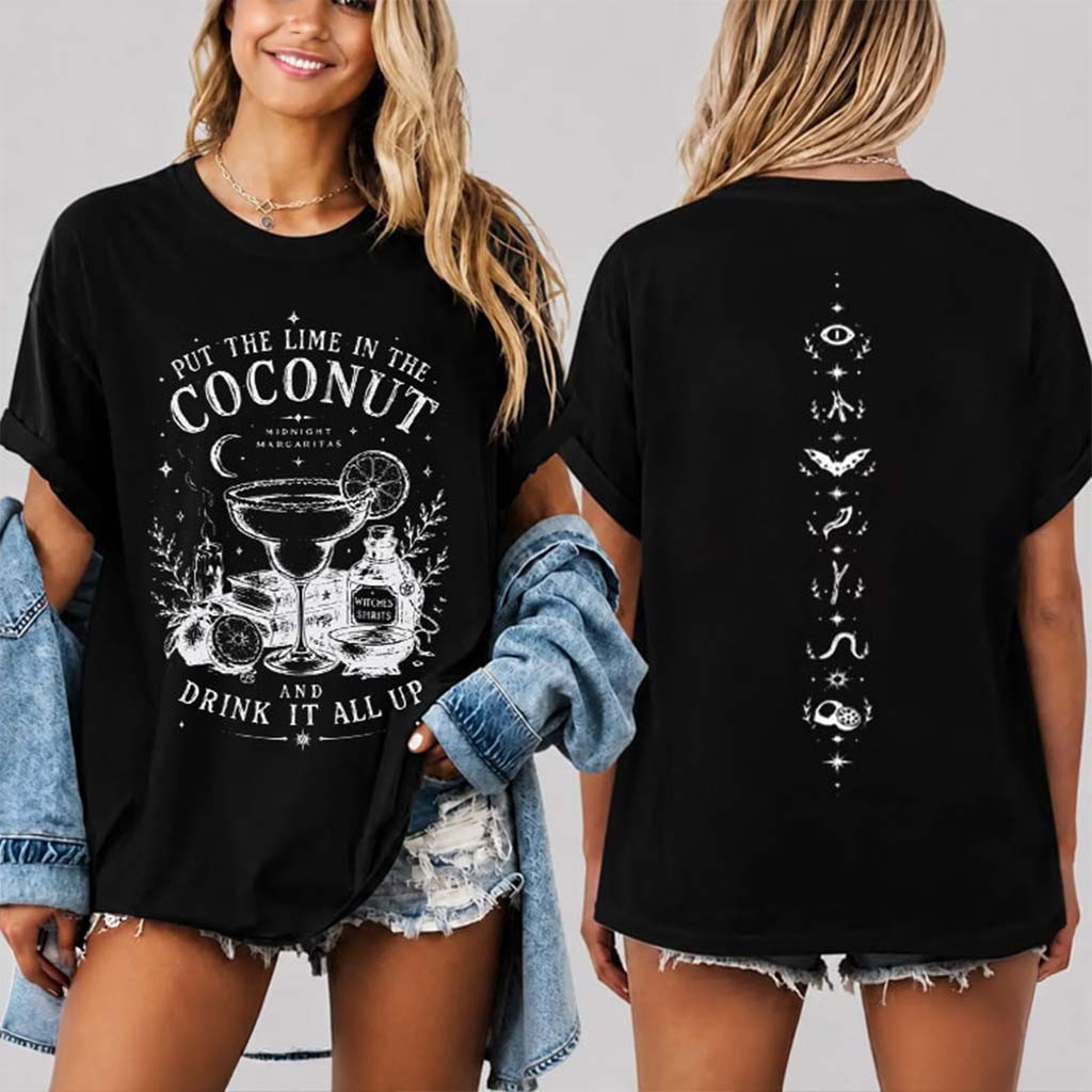 Practical Magic Merch Put The Lime In The Coconut Halloween Witch T-Shirt Gifts For BFF - Kdjoy Practical Magic Merch Put The Lime In The Coconut Halloween Witch T-Shirt Gifts For BFF - Kdjoy