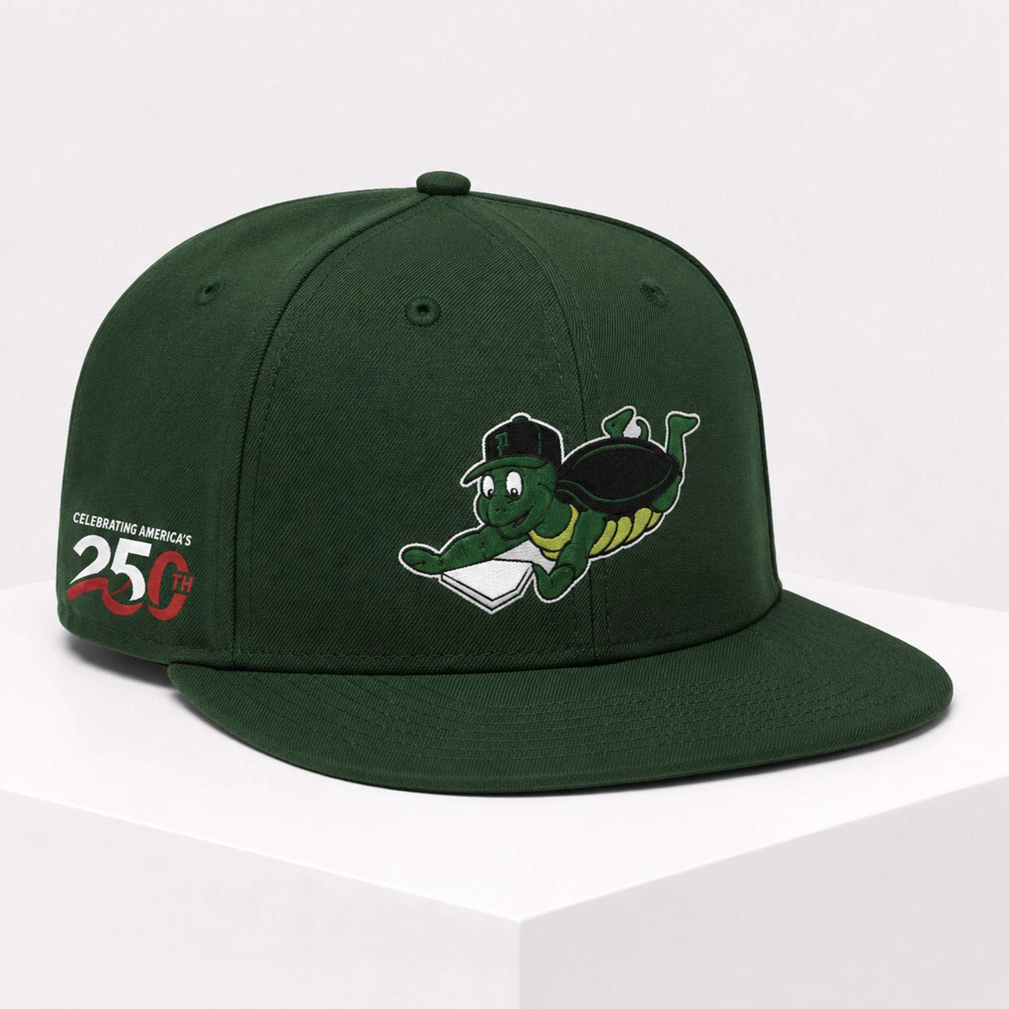 Pulaski River Turtles July 3rd Independence Day Snapback Hat 2026 Embroidered PR Turtles Merch - Kdjoy