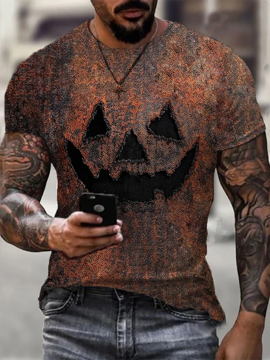 Pumpkin Face Art T-Shirt Jack O Lantern Halloween Shirt Best Gift For Men - Kdjoy Pumpkin Face Art T-Shirt Jack O Lantern Halloween Shirt Best Gift For Men - Kdjoy