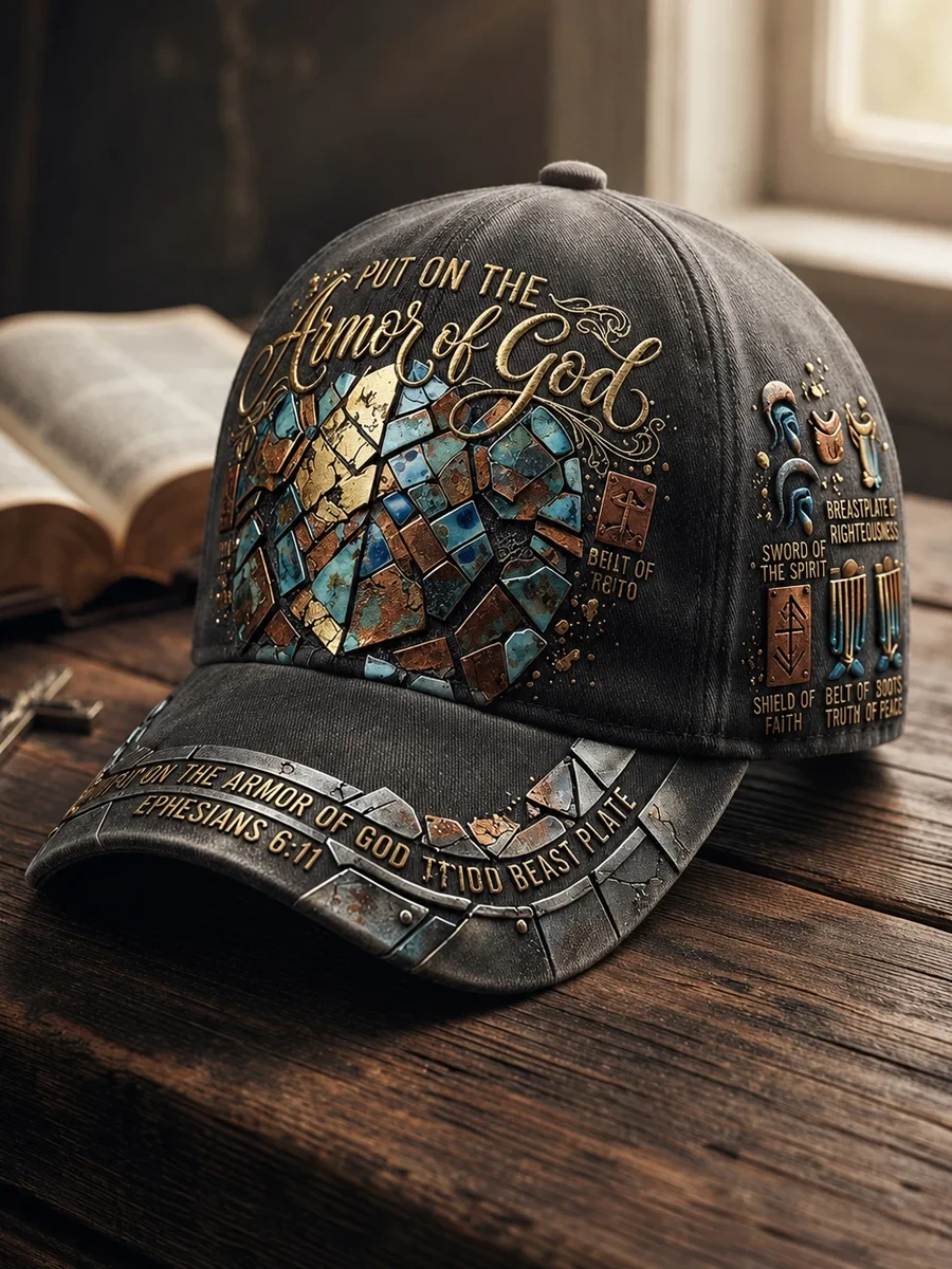 Put On The Armor Of God Hat Ephesians 6 11 Baseball Cap Gifts For Brother Who Has Everything - Kdjoy