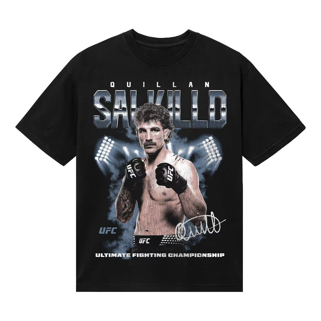 Quillan Salkilld Merch 2026 Black Quillan Salkilld Fighter T-Shirt UFC Merch Gift For Brothers - Kdjoy Quillan Salkilld Merch 2026 Black Quillan Salkilld Fighter T-Shirt UFC Merch Gift For Brothers - Kdjoy
