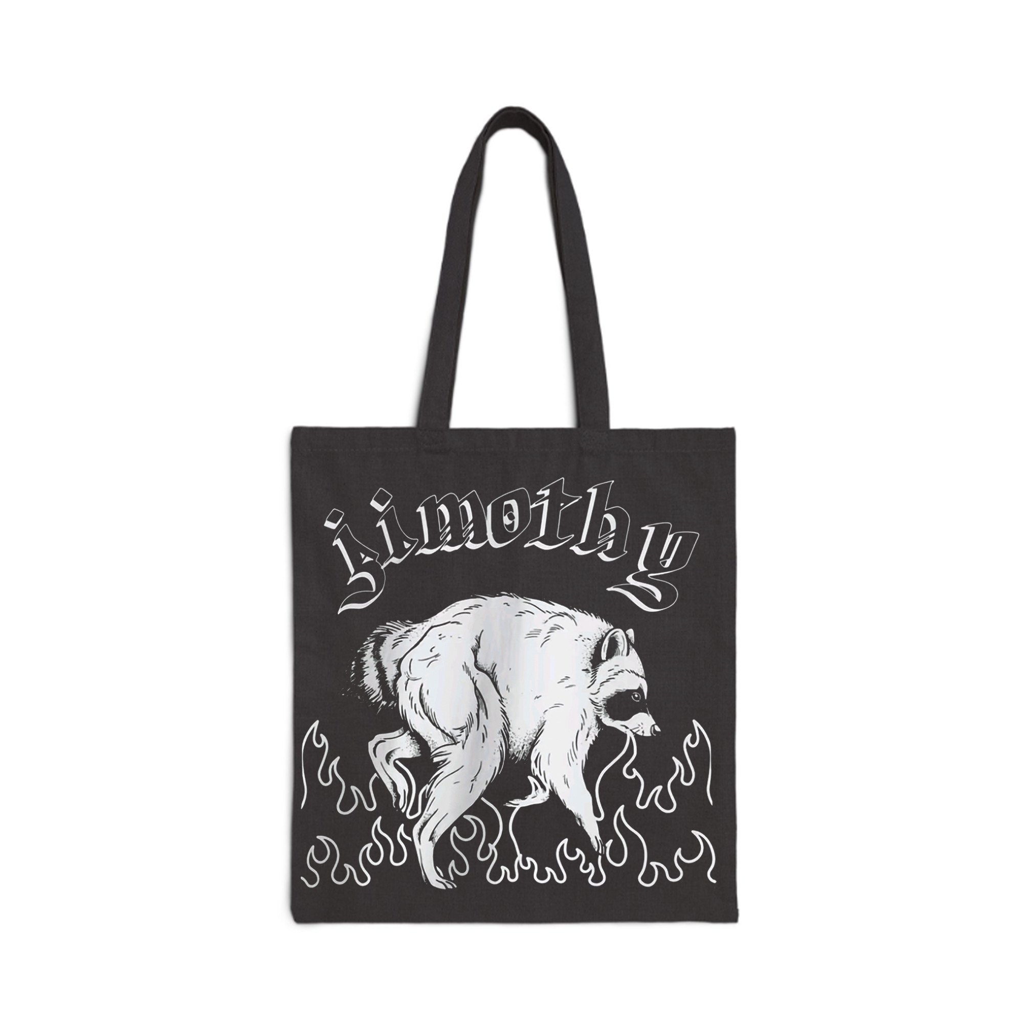 Raccoon Jimothy Tote Bag Funny Animal Merch Gifts For Besties - Kdjoy