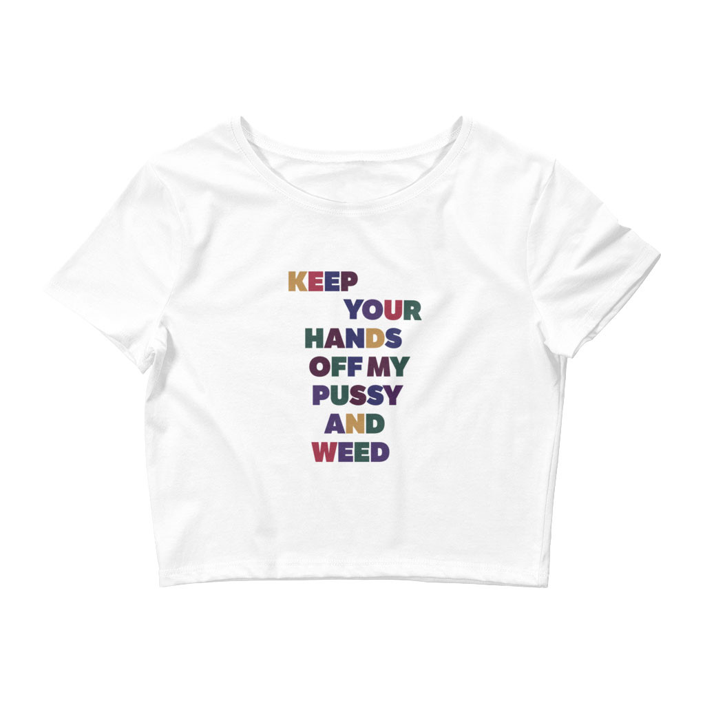Rachel Wolfson Merch 2026 Keep Your Hands Off Crop Top Unique Gift For Besties - Kdjoy