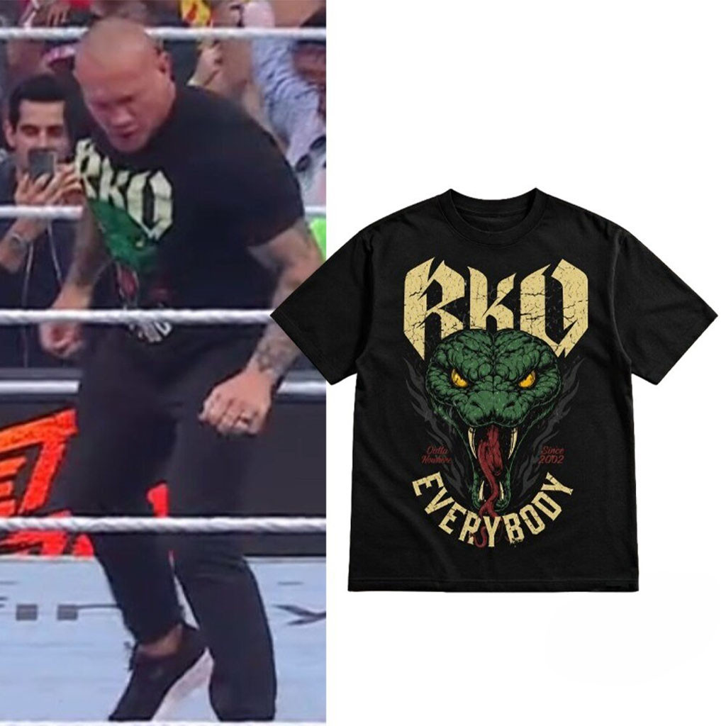 Randy Orton SummerSlam Green Viper Shirt RKO Everybody T-Shirt Wrestling Fan Gifts - Kdjoy Randy Orton SummerSlam Green Viper Shirt RKO Everybody T-Shirt Wrestling Fan Gifts - Kdjoy